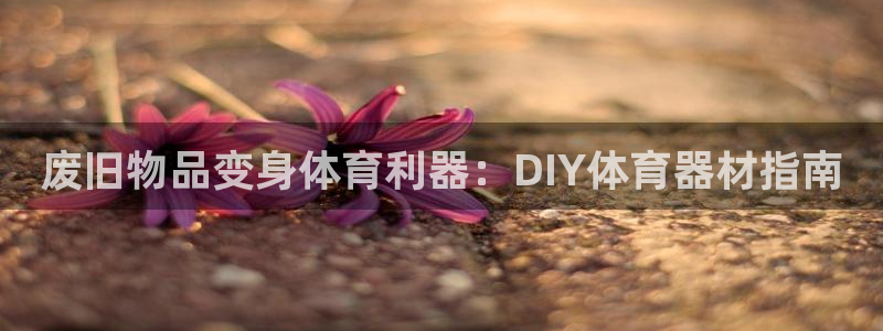 耀世娱乐官网注册：废旧物品变身体育利器：DIY体育器